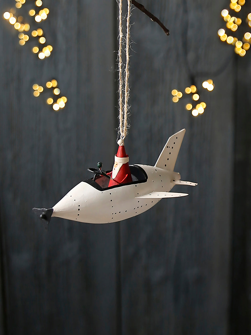 Weihnachtsmann-Hochflieger