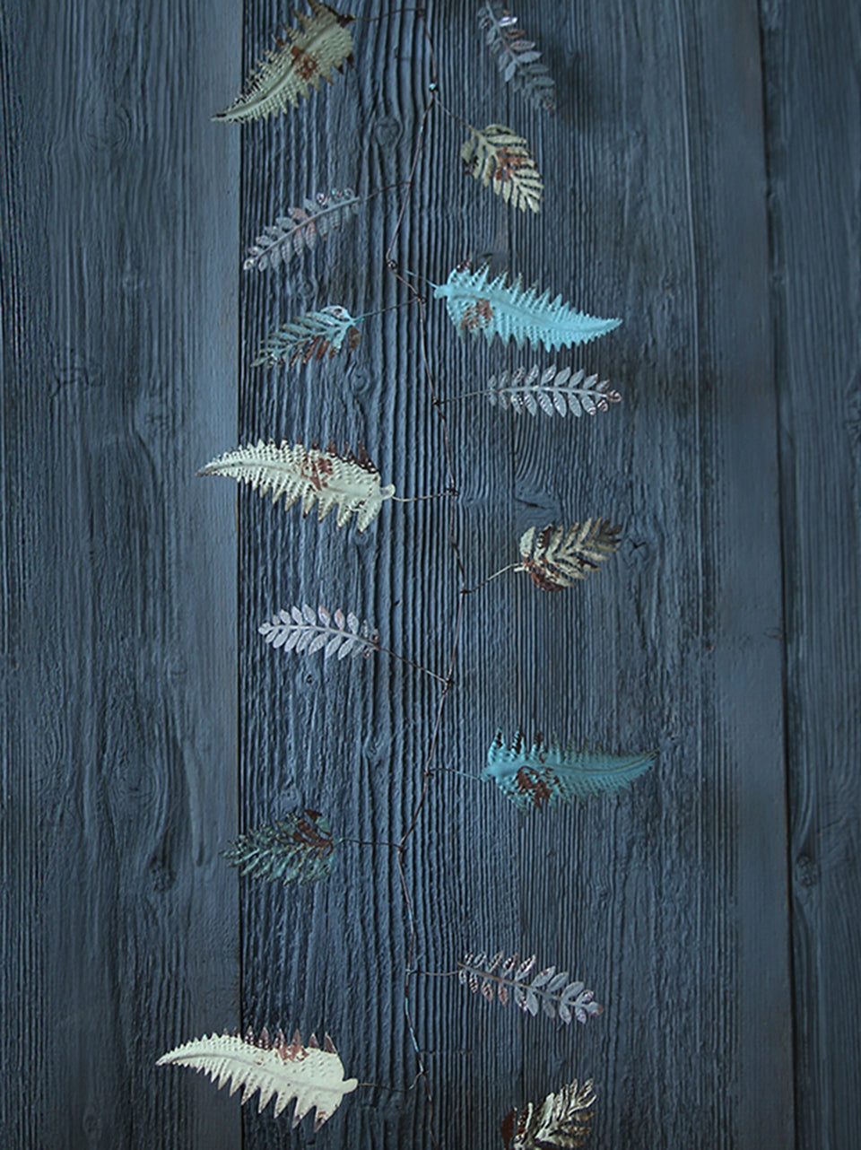 Blättergirlande im Vintage-Stil